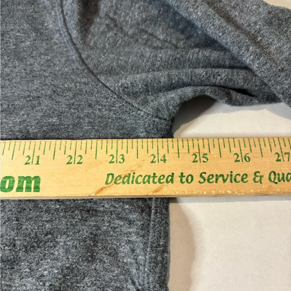J Crew Knitgoods Mens‎ Quarter Zip Size XL Gray 100% Cotton Pullover.